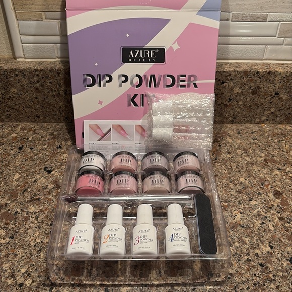 New Azure Dip Powder Kit - Never Used - Picture 3 of 3